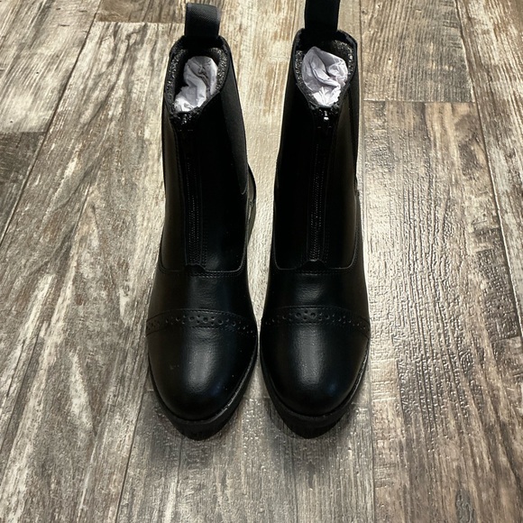 Stylish Black Kids Rain Boots Size 3 - Picture 11 of 12